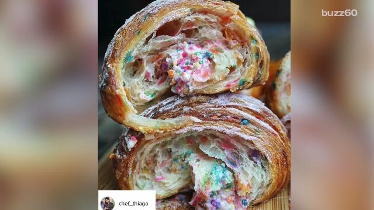Frosting-stuffed Croissants are Breaking the Internet
