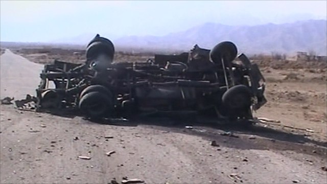 أرشيف- الطيران الأميركي يواصل قصف القرى المحيطة بكابل