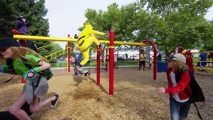 Pokémon GO Meets PARKOUR in REAL LIFE! Video