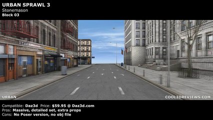 Cool3dReviews - 003 - Urban Sprawl 3, Block 3 by Stonemason