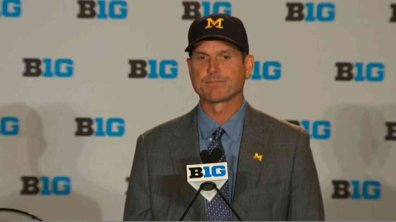 Jim Harbaugh Hopes Michigan Improves