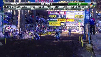 Скачать видео: Lucas Oil Pro Motocross 2016 - Rd9 Washougal - 450 Moto 2