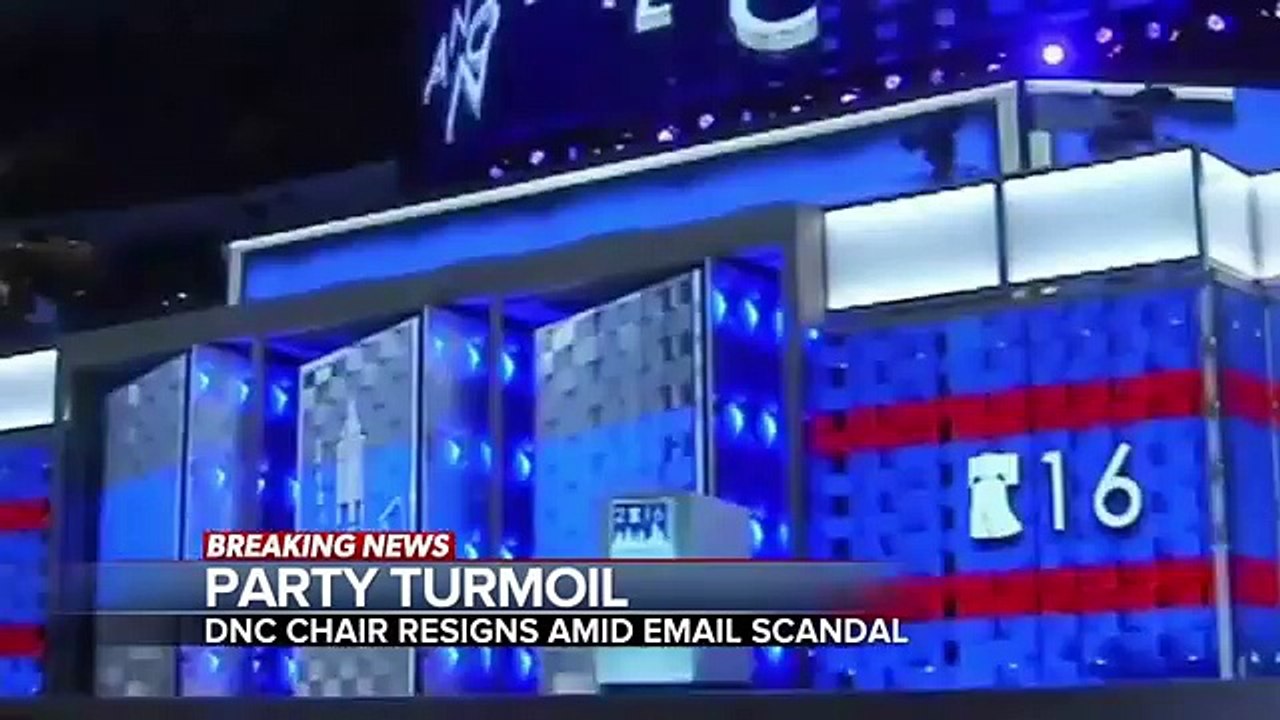 DNC Chair Debbie Wasserman Shultz Resigns on the Eve of the Convention