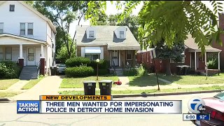 Fake cops wanted in home invasion