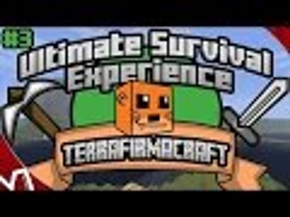 Minecraft TerraFirmaCraft - Mining the Red Gold - Part 3