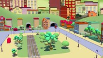 The Garbage Truck and Troy the Train - Trains & Trucks construction cartoons for children