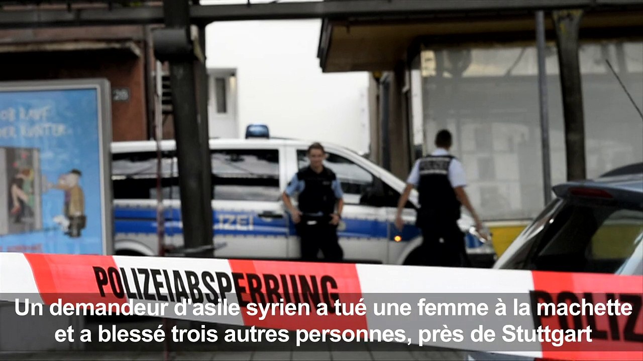Allemagne: un mort et 3 blessés dans une agression à la machette