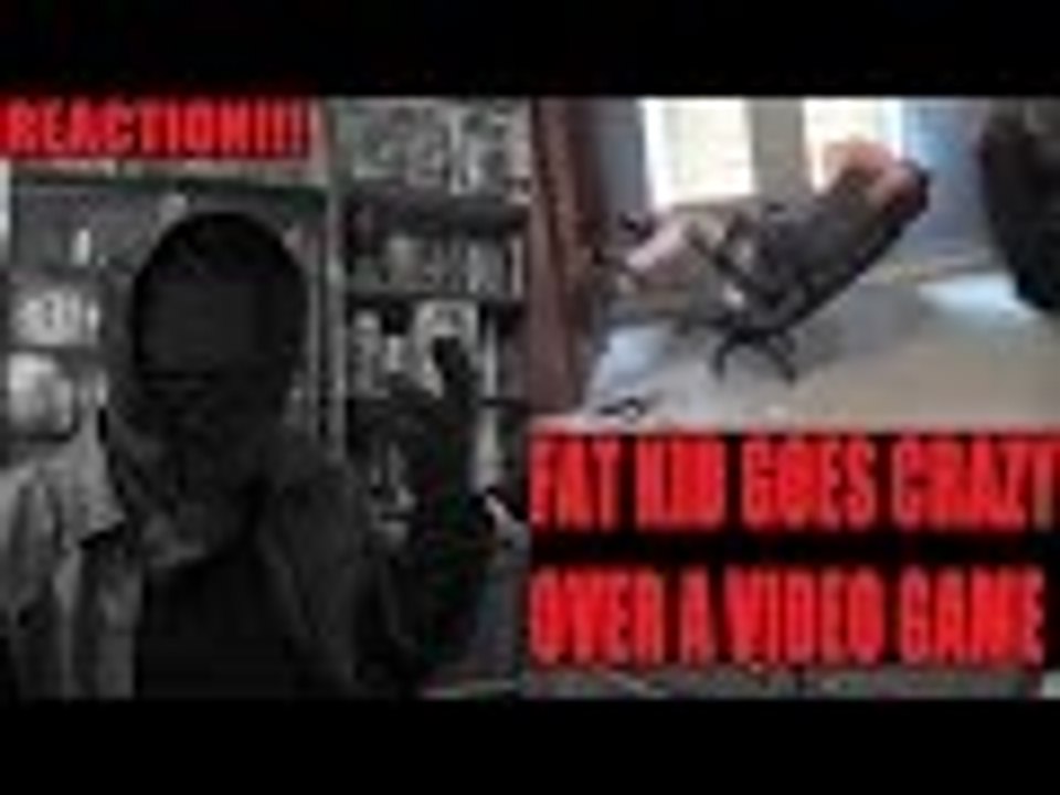 Fat Kid Goes Crazy Over A Video Game REACTION!!!  (STD)