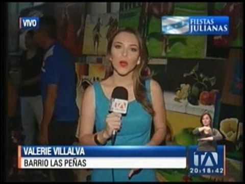 Artistas nacionales y extranjeros exponen sus obras en Las Peñas