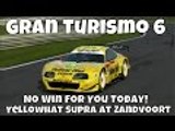 GT6 Gran Turismo 6 | User Created Tracks | Zandvoort | 6 Lap Race Yellowhat Supra YMS