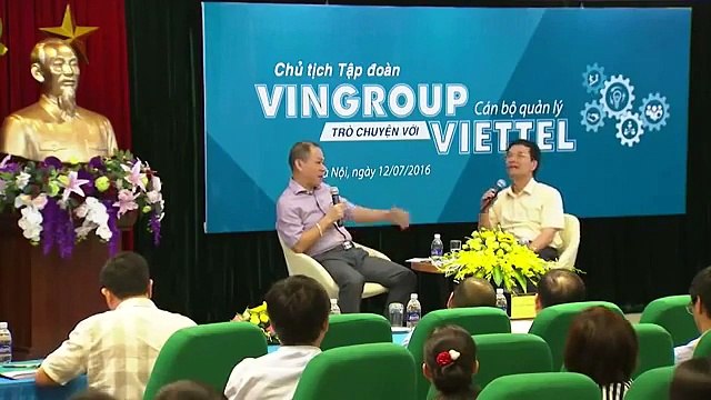 Ty phu Pham Nhat Vuong tro chuyen voi CEO Viettel Nguyen Manh Hung 1/3