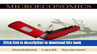 Download Book Microeconomics [With Access Code] E-Book Free