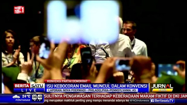 Konvensi Partai Demokrat AS Mengusung Tema Persatuan