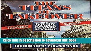 Read Books The Titans of Takeover E-Book Free