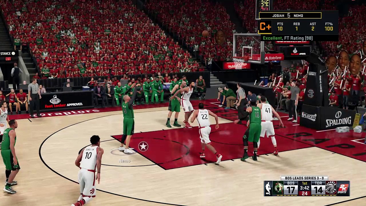 NBA 2K16 Nemo's Season 6 Playoffs rd1