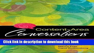 Read Book Content-Area Conversations: How to Plan Discussion-Based Lessons for Diverse Language