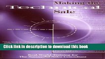 [PDF] Making the Technical Sale: Real World Training for the Successful Sales Consultant  Full EBook