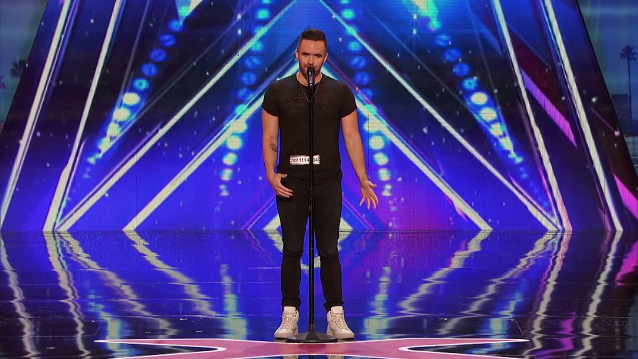 Brian Justin Crum: Singer Gets Standing Ovation with Powerful Cover - America's Got Talent 2016