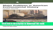 Read Books Major Problems in American Environmental History (Major Problems in American History