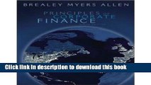 Read Book Principles of Corporate Finance, 9th Edition E-Book Free