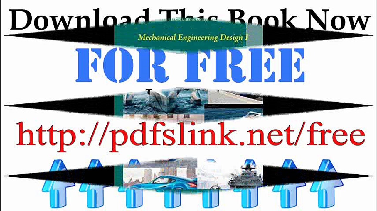 Download Mechanical Engineering Design I Pdf Book