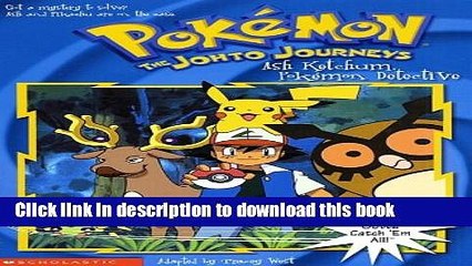 Download Ash Ketchum Pokemon Detective Pokemon The Johto
