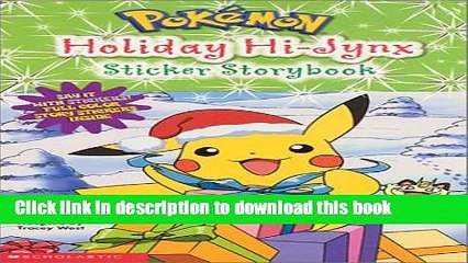 Download Pokemon Sticker Storybook: Holiday Hi-jynx Ebook Online