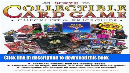 [PDF]  Scrye Collectible Card Game Checklist and Price Guide  [Download] Full Ebook
