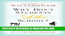 Read Books Why Don t Students Like School?: A Cognitive Scientist Answers Questions About How the