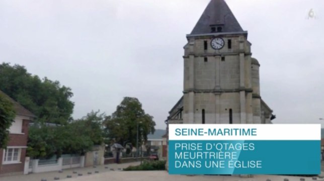 Daech attaque une église française. Zap actu du 26/07/2016 par lezapping