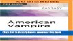 Read American Vampire (Vampire for Hire) Ebook Free