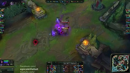 SKT T1 Faker Syndra vs Easyhoon Azir! feat. KT Ssumday Malphite - KR Soloq Challenger patch 5.18_48