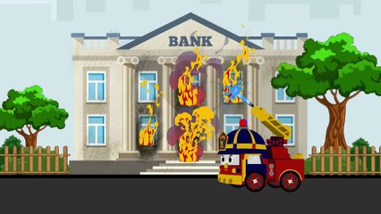 Fire trucks for children kids - kids fire engine - red truck