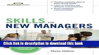 Read Book Skills for New Managers (Briefcase Books) ebook textbooks