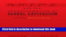 Read Books China and the Transformation of Global Capitalism (Themes in Global Social Change) PDF