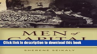 Download Books Men of Capital: Scarcity and Economy in Mandate Palestine PDF Free