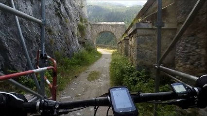 Passage dans le Fort Victor-Emannuel (Barrière de l'Esseillon) - Transmaurienne-Vanoise 2016