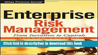 Read Enterprise Risk Management: From Incentives to Controls ebook textbooks