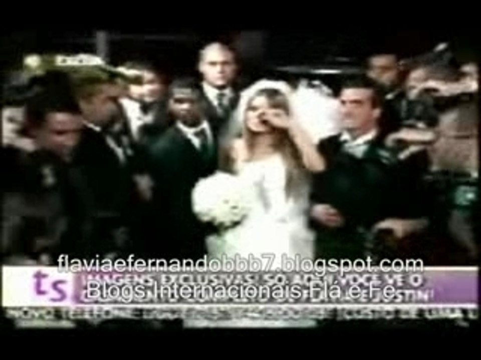 12.07 cobertura casamento flá e fe - programa ts - parte vi