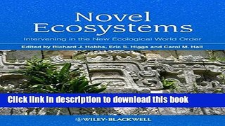 Read Books Novel Ecosystems: Intervening in the New Ecological World Order E-Book Free