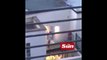 Lindsay Lohan et son fiancé Egor Tarabasov se dispute sur leur balcon
