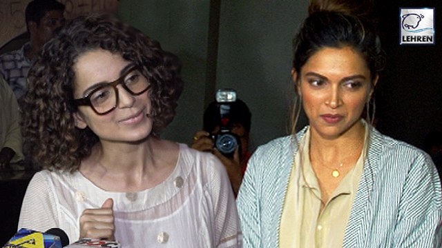 Deepika Padukone Badly AVOIDS Kangana Ranaut At 'Madaari' Screening