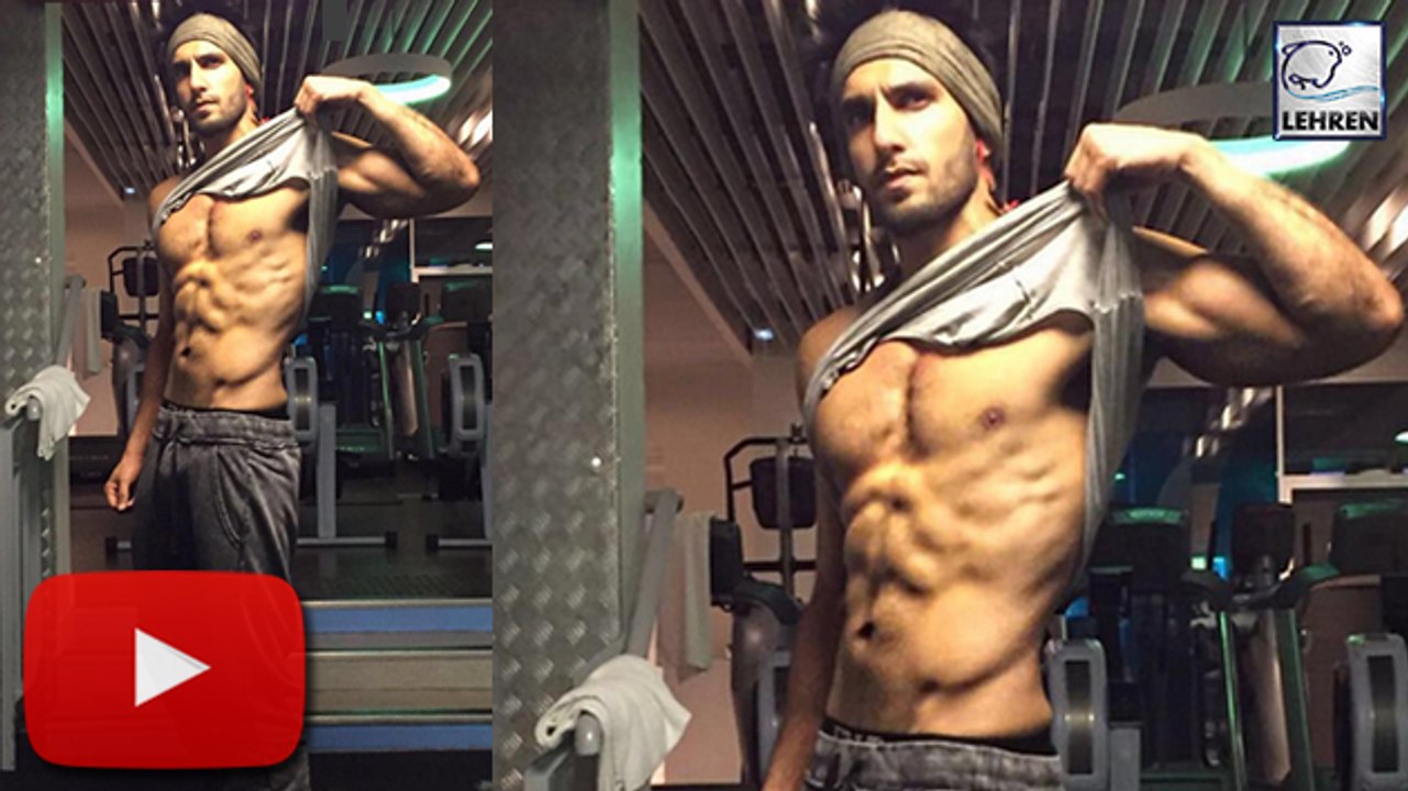 (Video) Ranveer Singh's HOT WORK OUT !