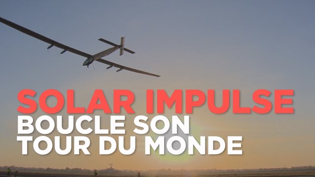 Solar Impulse : le tour du monde de l’avion écolo en 60s chrono