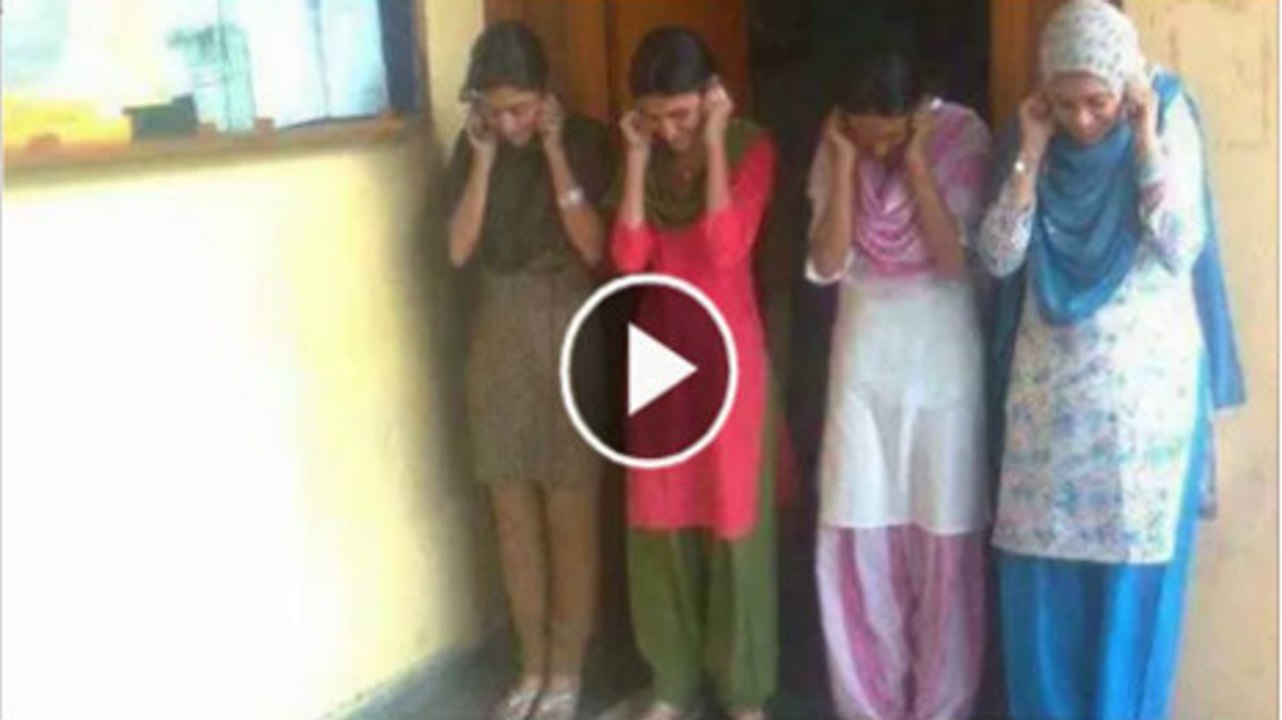 teacher punishes girls