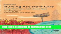 [PDF] Hartman s Nursing Assistant Care: Long-Term Care and Home Health [Read] Online