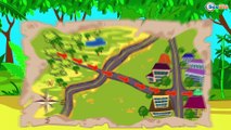 Kids Cartoon: Excavator, Crane, Police Car & Diggers | Car Cartoons for children