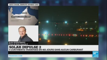 André Borschberg, pilote de Solar Impulse 2