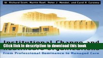Download Institutional Change and Healthcare Organizations: From Professional Dominance to Managed