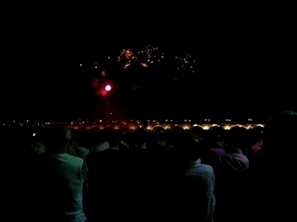 Feu d'artifice 14 juillet 2007 BORDEAUX